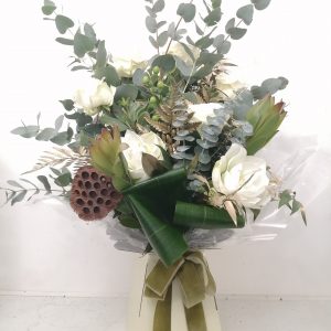 White Amaryllis Bouquet